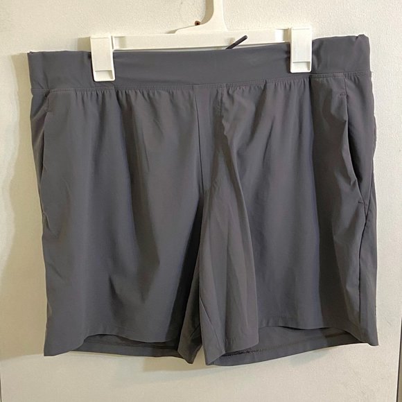 Men's All in Motion Workout Shorts - Large - Gray - Picture 3 of 5
